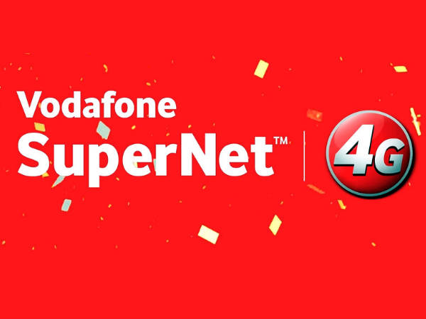 Upgrade to Vodafone 4G 