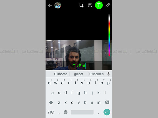How to Add Doodle or Sticker to Your Photo on WhatsApp
