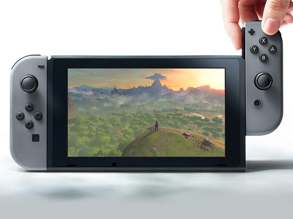 High Definition Display and detachable Joy-Con controllers