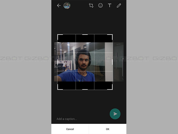 How to Add Doodle or Sticker to Your Photo on WhatsApp