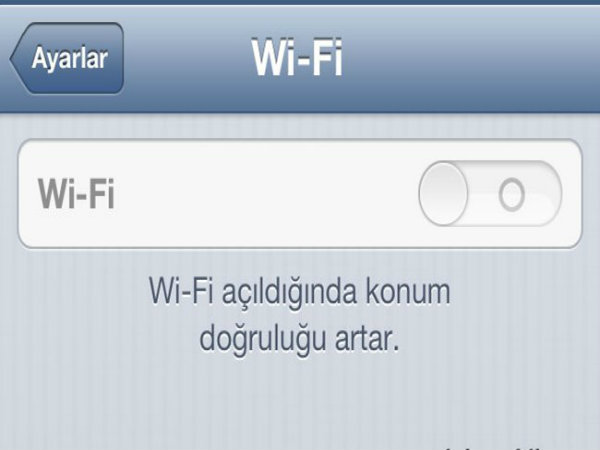 4. Turn Off WiFi When Not in Use