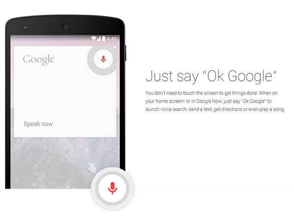 #1 Open Google App and Say “Ok Google”