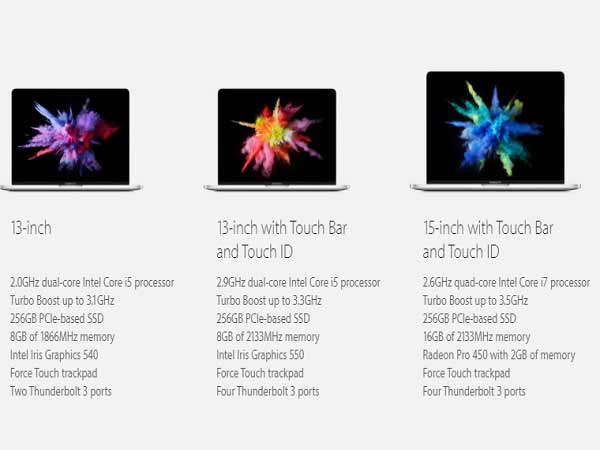 13 and 15-inch Variant