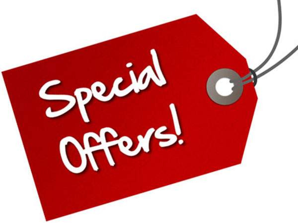 Check on the Special Offers Section Availability
