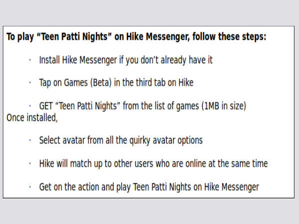 This Diwali, You Can Play “Teen Patti Nights” on Hike Messenger