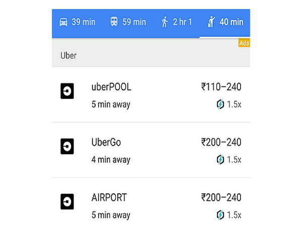 Here's A Way to Check Uber Surge Price Level without opening the App