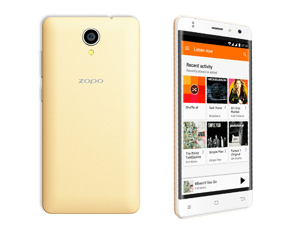 ZOPO Color C3 Smartphone Launched in India for Rs. 9,599