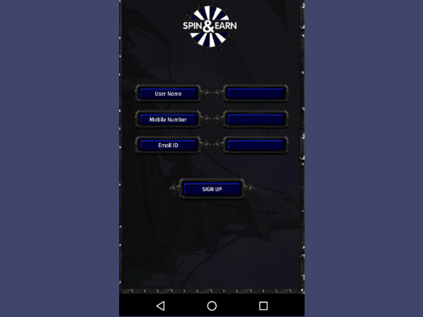Launch the App and Spin the Wheel