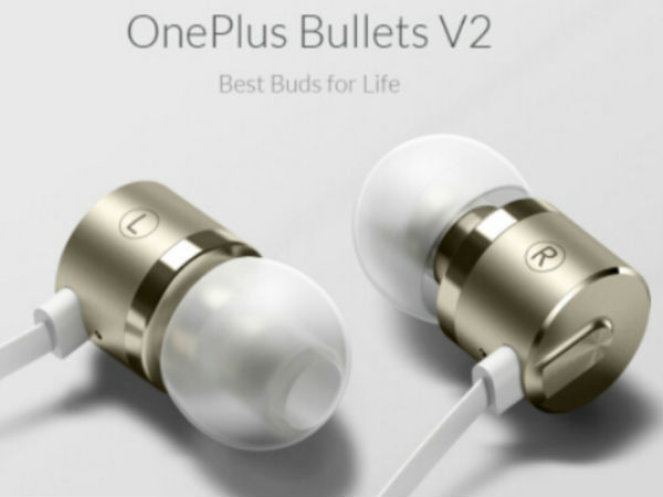 OnePlus Bullets V2 in-ear earphones
