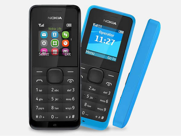 Nokia 105 DS  (Cyan)