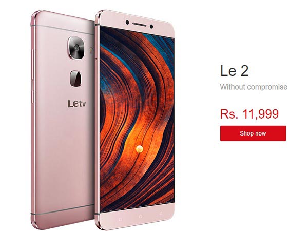 Discounts on Le Smartphones