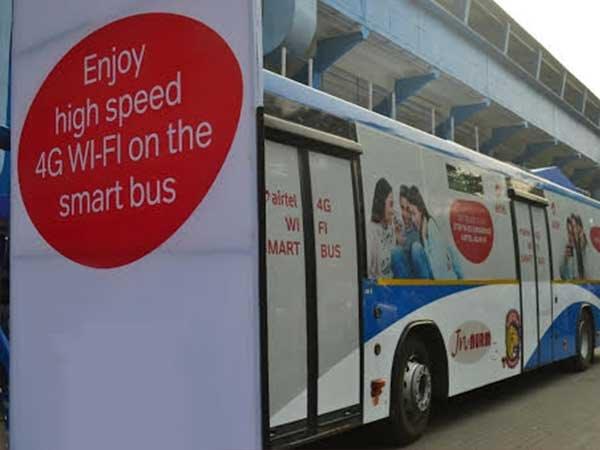 Airtel Launches Wi-Fi on 115 Buses As Internet Becomes Indispensable