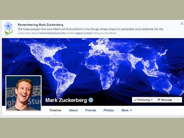 Millions Declared Dead on Facebook Including Founder Mark Zuckerberg