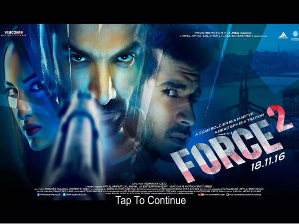 Official game of 'Force 2' launched