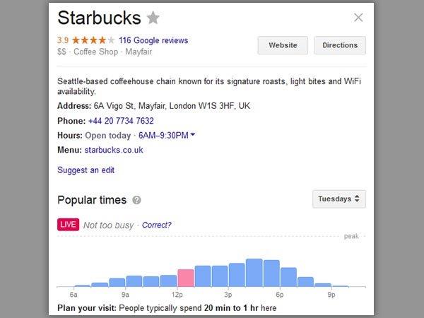 Avoid Crowded Places Using Google Search's Latest Update