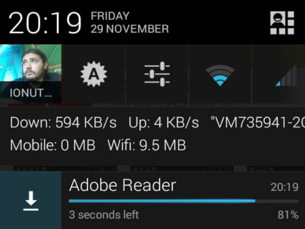 How to Get Reliance Jio Internet Speed in Notification Bar on Android 