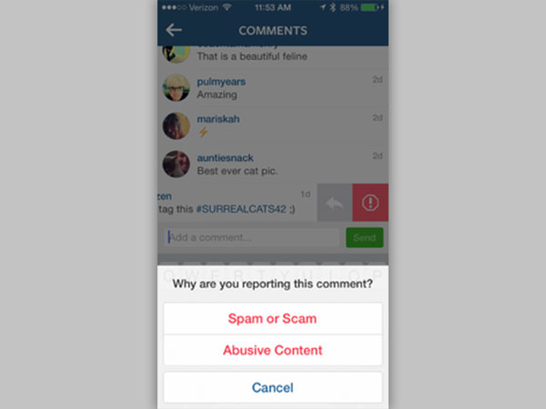 Anonymous Reporting for Self-Injury Posts