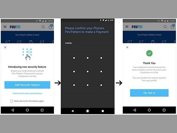 How to Enable the Security Feature?