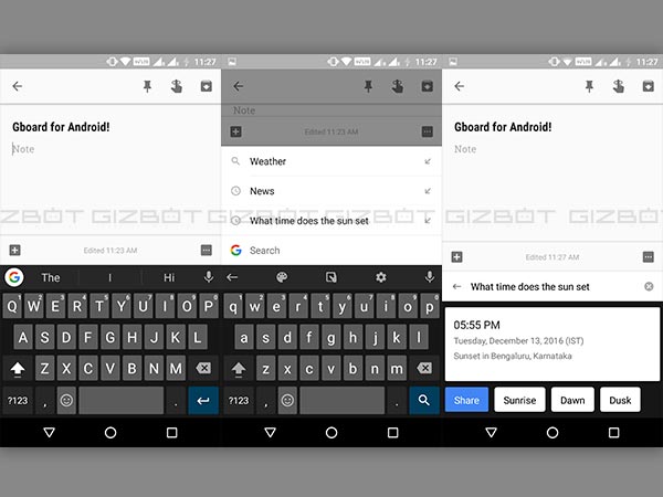 Google Gboard Finally Makes its Way to Android