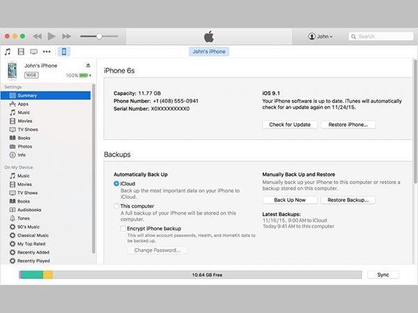 Failing to Create Backup Data