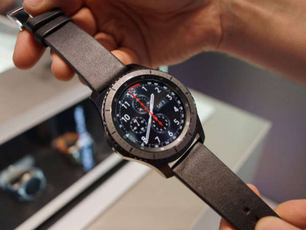 Always On screen on Gear S3