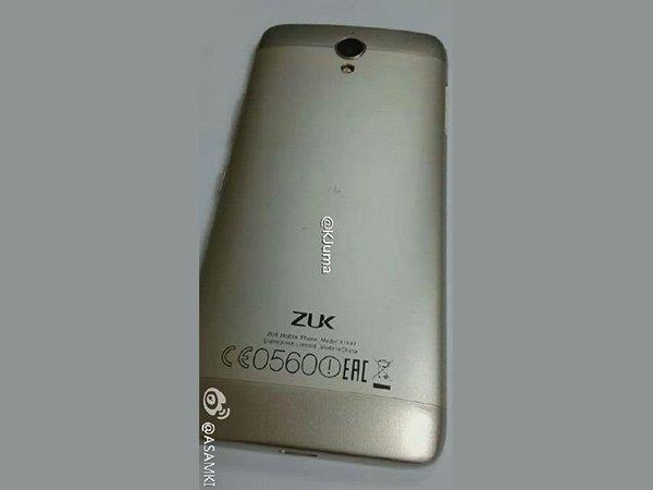 Images of Lenovo ZUK R1 with Helio P10 SoC and 2GB Leaked Online