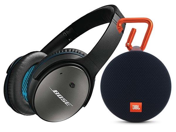 Noise Cancellation Headphones and Buetooth Speakers