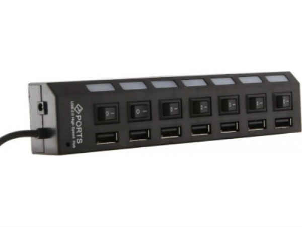 Technotech Compact 7 Port Hub