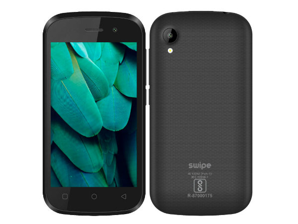 Swipe Launches India's Cheapest 4G Smartphone at Rs. 2,799