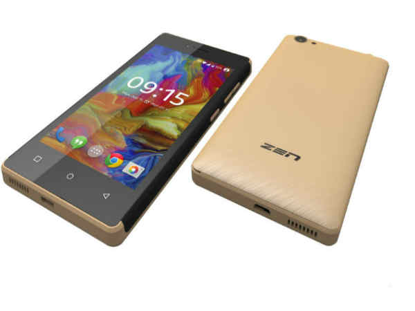 Zen Mobile Launches Sub-Rs. 5,500 4G VoLTE Smartphones