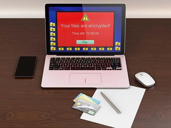 What does ransomware do?