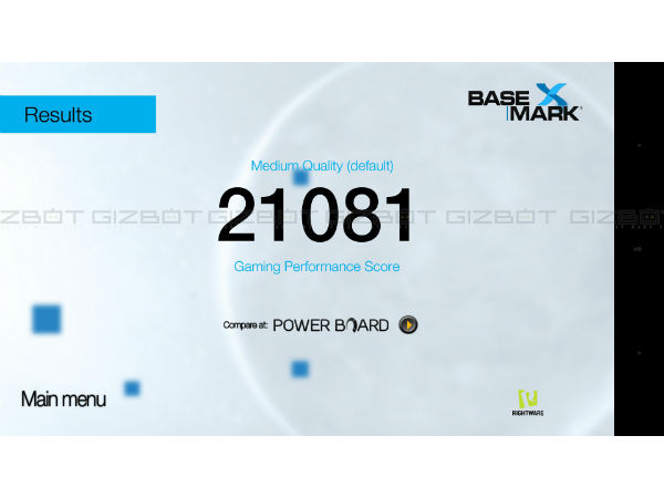 Basemark X Game Benchmark