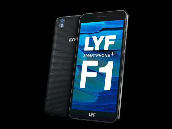 36% off LYF F1 Black