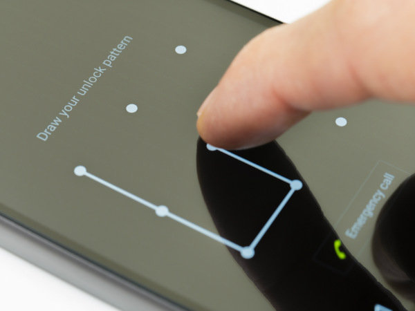 Use a screen lock or pattern