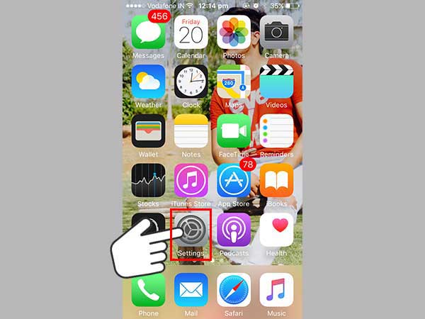 How to lock an Apple iPhone screen with a broken power button 