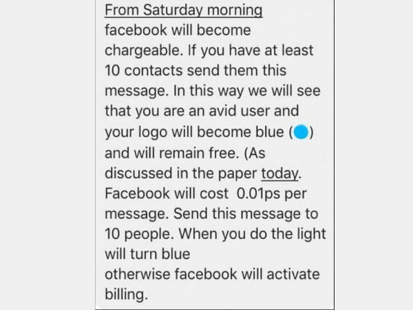 WhatsApp Users are Being Tricked into Sending Message by a Scam