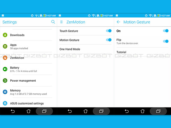 Mute the Incoming Call by Flipping the Device!