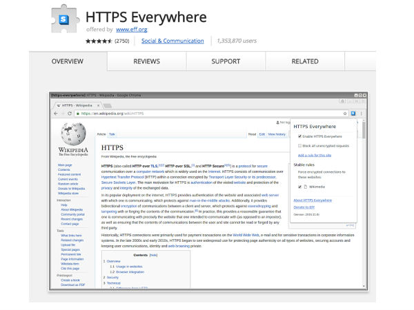 HTTPS Everywhere