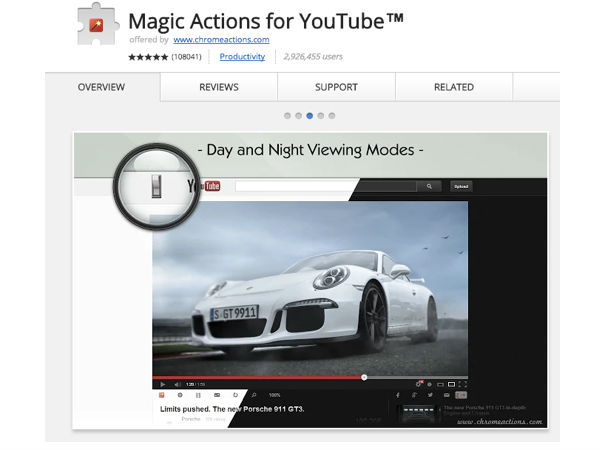 Magic Actions for YouTube 