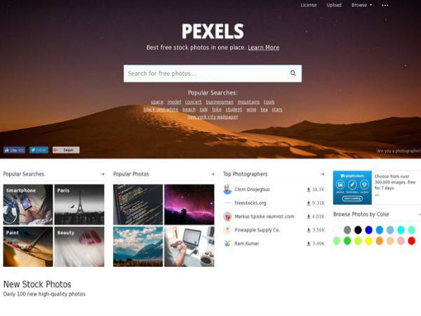 Pexels (Web)