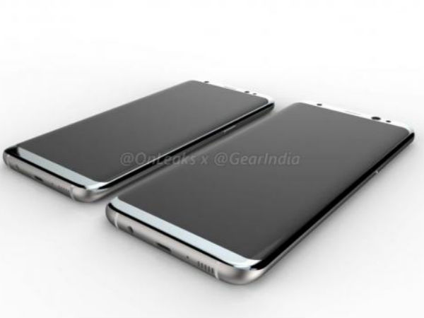 Samsung Galaxy S8 and S8 Plus renders leak; Live image too leaks Samsung Galaxy S8 and S8 Plus renders leak; Live image too leaks