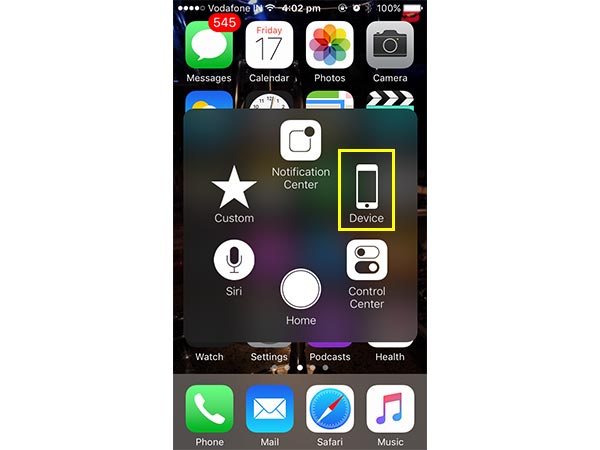 How to turn off an iPhone without using power button