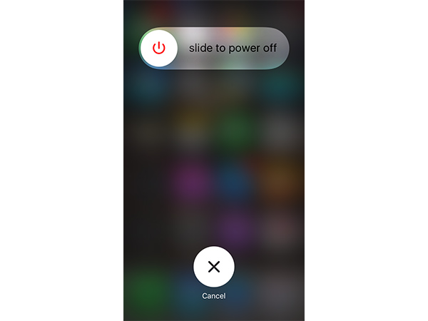 How to turn off an iPhone without using power button