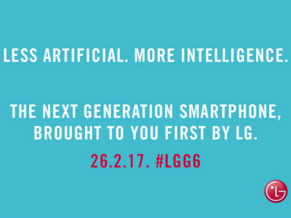 LG G6 new teaser states 'less artificial more intelligence'