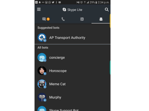 Microsoft Skype Lite First impressions