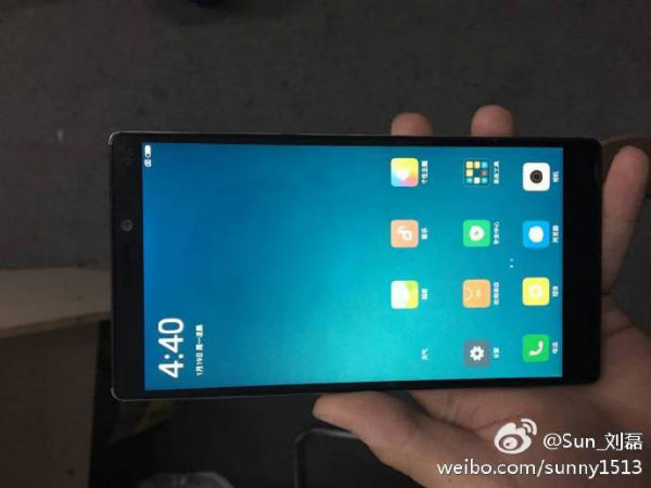 Xiaomi Mi 6 live photos with Mi Mix like display leaked! Xiaomi Mi 6 live photos with Mi Mix like display leaked!