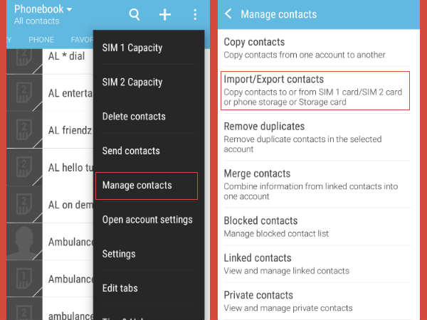 How to transfer your contact to a new phone?