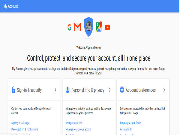 Personal Information and Privacy