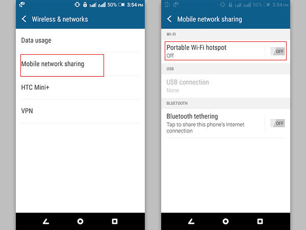 Method 2: Tether to your phone