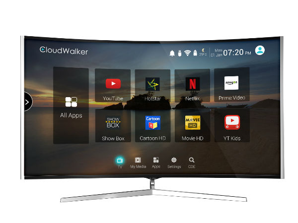 Hassle free big-screen viewing experience